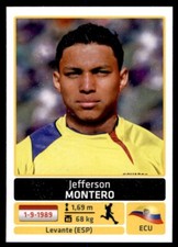 Panini Copa America Argentina 2011 - Jefferson Montero Equador No. 171