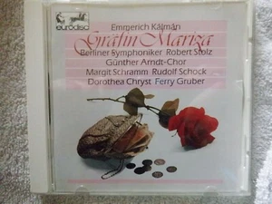 Emmerich Kalman / Grafin Mariza; EURODISC; BMG; NEAR MINT CD - Picture 1 of 1