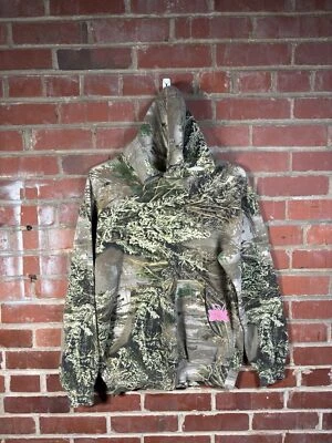 Sudadera con Capucha Delgada Realtree Niñas Rosa y Camuflaje Y2k Adulto Talla Pequeña Foto 1 de 4