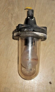 VINTAGE INDUSTRIAL LIGHTING WITH GLASS LONG POD GLASS COVER LOT B - Picture 1 of 2