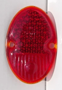 1933 34 35 36 CHEVROLET K-D TRIFLEX KYLITE red Glass TAILLIGHT LENS No. 265 - Picture 1 of 6