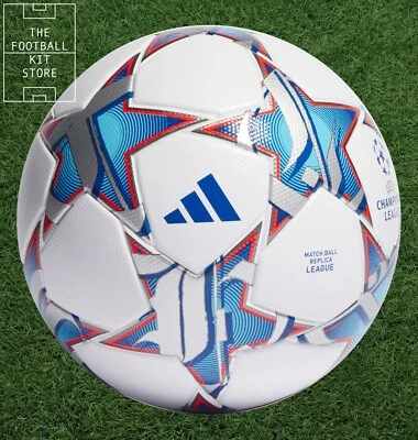 UCL League Ball - Größe 4 Fußball - Offizieller Adidas UEFA Champions League Ball