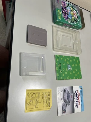 Pokemon Green (Game Boy) Japan Import Complete In Box CIB (with map!) - Image 1 of 4