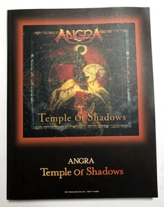 ANGRA TEMPLE OF SHADOWS BAND SCORE JAPAN GUITAR TAB - Picture 1 of 4