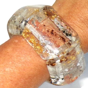 Sobral Minas Gerais Inhotim Einschluss Panel Perlen Künstler Made Stretch Armband - Bild 1 von 8