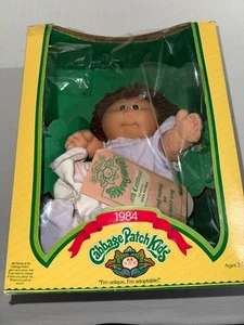 Vintage 1984 COLECO CABBAGE PATCH KIDS Doll In Box W/ Birth Certificate - Bild 1 von 4