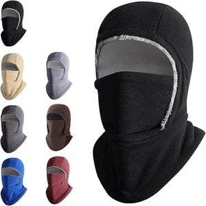 Sturmhaube Vollgesichtsmaske Thermo Herren Radfahren Ski Winter Warm Hals Motorrad Neu - Bild 1 von 26