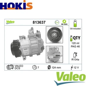 COMPRESSOR AIR CONDITIONING 813637 FOR MERCEDES-BENZ C-CLASS/T-Model CLS/Brake - Picture 1 of 7