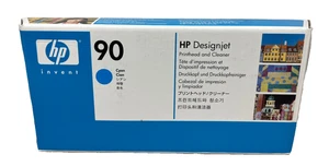 HP C5055A HP 90 TESTINA ORIGINALE CIANO PER DESIGNJET 4000/4500/4520 [2019/2020] - Picture 1 of 4