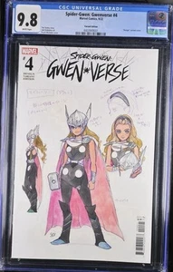 Spider-Gwen: Gwenverse 4 CGC 9.8 - Peach Momoko - Picture 1 of 1
