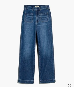 Madewell Perfect Vintage Wide Leg Jeans Keller Wash Gr. 30 Front aufgesetzte Taschen - Bild 1 von 9