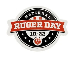 Calcomanía adhesiva Ruger Day 10/22 3x2,5" ¡¡¡ENVÍO GRATUITO!!!! - Imagen 1 de 1