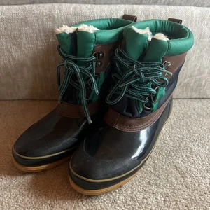 The Omaha Jean Company Damen-Outdoorstiefel mehrfarbig mit Fell gefüttert Schnürstiefel Größe 10 - Bild 1 von 12