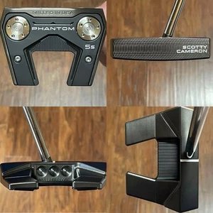 Scotty Cameron 2025 Phantom 5S Putter - New - Xtreme Dark (DLC) Finish - 35” - Picture 1 of 11