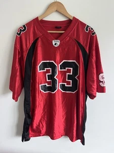 Camiseta de fútbol americano NC State WolfPack para hombre grande marca inicial Carolina del Norte Y2K - Imagen 1 de 5