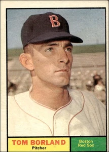 1961 Topps #419 Tom Borland - Picture 1 of 2