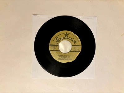 Jackie Wilson Whispers (Gettin' Louder) 45 RPM Brunswick Reissue VG+ Play Test Foto 1 de 3