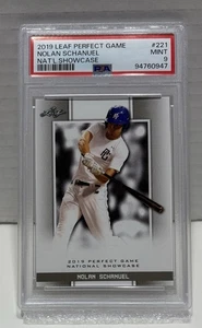 2019 Leaf Perfect Game Nolan Schanuel #221 PSA 9 Mint - Picture 1 of 3