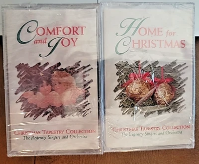 The Regency Singers and Orchestra Christmas Tapestry Collection 4 Cassettes New - Image 1 of 3