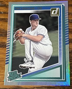 2025 Panini Donruss Trey Yesavage Holo Silver RC kostenloser Versand - Bild 1 von 2