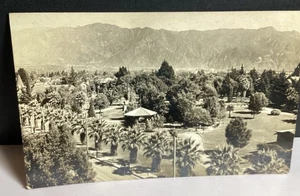 1920 RPPC ECHTFOTO POSTKARTE BIBLIOTHEK PARK GEDENKMAL ÜBUNGEN PASADENA KALIFORNIEN. - Bild 1 von 8