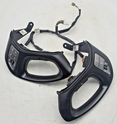 2009-2013 Hyundai Tucson Steering Wheel CONTROLS BLACK BEZEL CRUISE AUDIO OEM - Image 1 of 4