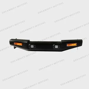 Front Bumper Metal Heavy Strong With LED Lights For Suzuki Samurai SJ410 SJ413 - Picture 1 of 7
