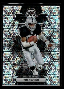 2023 Panini Mosaic #125 Tim Brown Silver No Huddle Mosaic Oakland Raiders - Picture 1 of 2