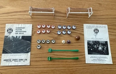 Vintage Subbuteo Table Soccer Continental Display Edition- Incomplete Read Desc. - Image 1 of 4