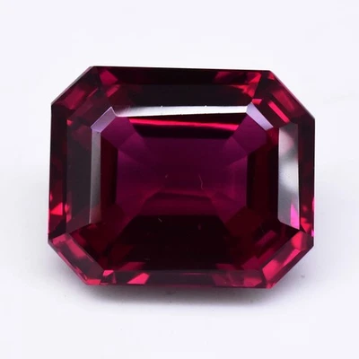 18.80 Cts Natural Blood Red Mozambique Ruby Radiant Cut Certified AAA+ Gemstone - Image 1 of 4