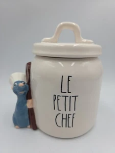 Disney Rae Dunn Ratatouille LE PETIT CHEF kleine Kanister Glas Neu ohne Etikett  - Bild 1 von 7