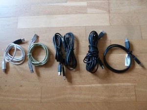 Druckerkabel Scannerkabel USB A auf USB B, SET 6 Stück - Photo 1/1