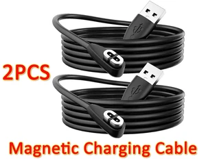 New 2 X Magnetic Replacement Charging Cable for Shokz OpenRun Pro Aftershokz Aer - Picture 1 of 5