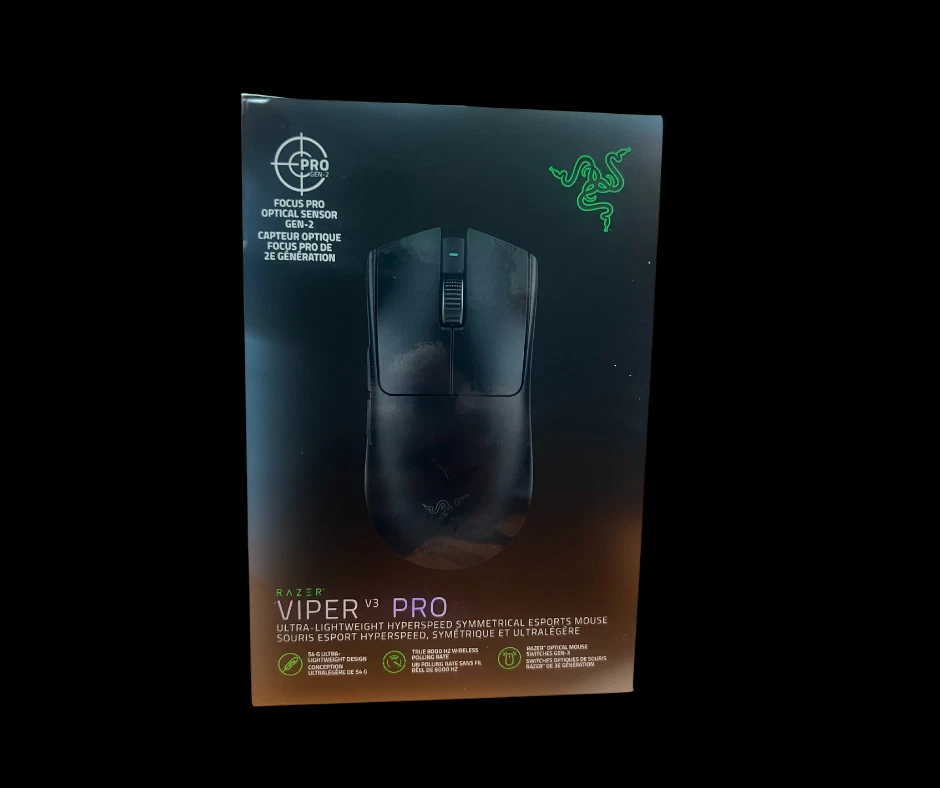 Razer Viper V3 Pro - Ultra-lightweight Wireless Esports Gaming Mouse -White- NEW - Image 1 of 1