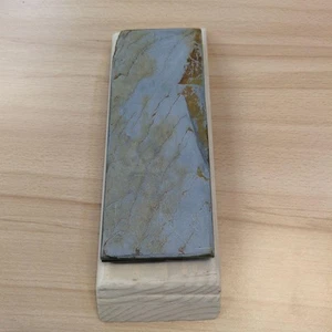 Natural Whetstone, Water-Light Yellow, Copper, Finishing Whetstone - Picture 1 of 10