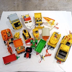 Job Lot Vintage Playmobil Toys. 16 Vehicles. - Picture 1 of 24