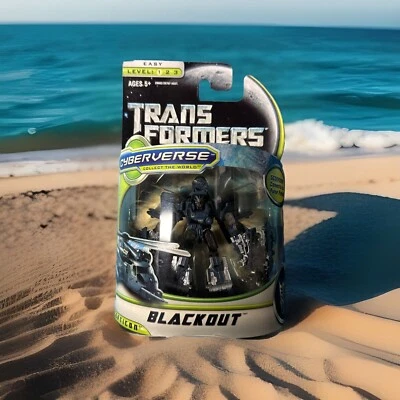 Transformers Cyberverse DOTM Commander Class BLACKOUT w/ SCORPONOK Series 1 005  - Image 1 of 4