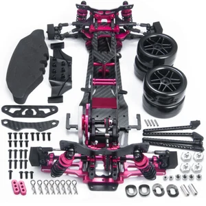 Alloy & CF 1/10 Chassis Sakura D5 MR V2 Frame Kit RC 2WD Drift Car Rear Drive