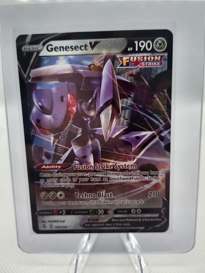 Genesect V 185/264 Swsh08: Fusion Strike Holo - Image 1 of 1