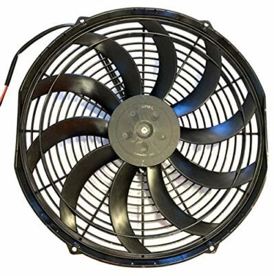 SPAL 30102042 14" 12V Puller Fan Curved Blade 1864 cfm VA08-AP71/LL-53A - Imagem 1 de 4