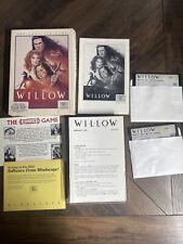 Vtg 1988 Mindscape WILLOW The Computer Game Big Box PC IBM Lucasfilm COMPLETE