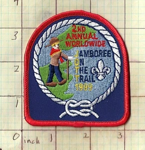 2nd Annual Worldwide Jamboree On The Trail 1999 bg47 BSA Boy Scouts Patch - Bild 1 von 1