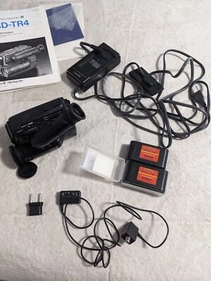 Sony CCD-TR4 8mm Handycam Camcorder With A/C & A/VAdapters Batteries Etc. - Image 1 of 4