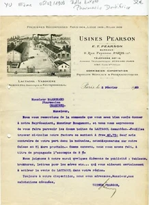 Paris III ème 11 Rue Payenne - Belle Entête Secteur Pharmacie & Dentifrice  1909 - Imagen 1 de 1
