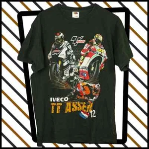 CAMISETA ASSEN TT 2012 Estampado Gráfico Negra Talla Mediana SUPERBIKE 329 Y - Imagen 1 de 4