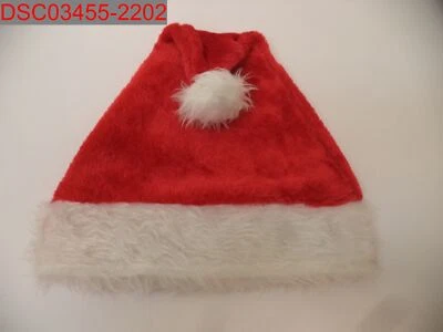 NWOT - Christmas Unisex Adult Red & White Santa Hat, One Size - Image 1 of 4