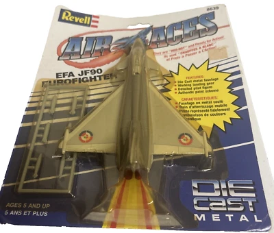 1990 Revell Air Aces EFA JF-90 Eurofighter Airplane # 8639 new in package - Image 1 of 4