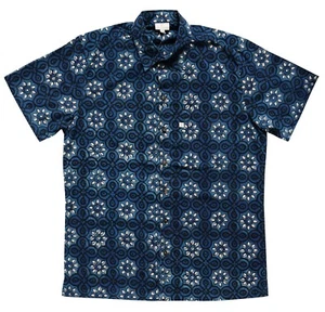 Mens Summer Shirt - Lattice Lily - 100% cotton - Picture 1 of 2