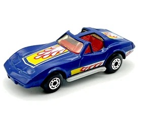 Matchbox MB40 1979 Superfast Corvette T Top Blue Mint in PVC Box - Picture 1 of 5