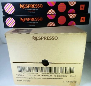 Nespresso 20 Sleeves Orangette Limited Coffee Espresso Original Line,Pods,Read - Picture 1 of 6